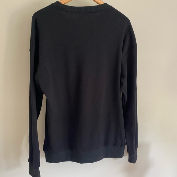 Men drop shoulder flag and letter pullover M - Picture 4 of 7